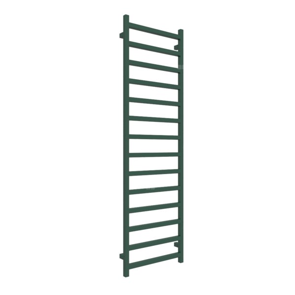 Grzejnik drabinkowy TERMA SIMPLE, podłączenie SX, wym. 1680 x 500 mm, kolor zielony mchowy RAL6005, moc 618W