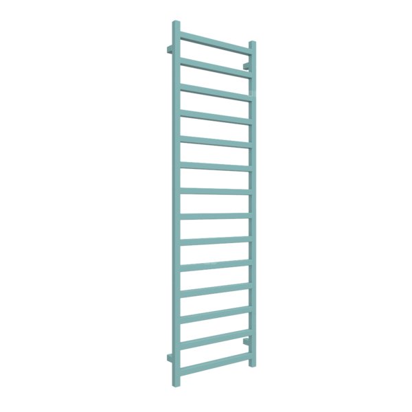 Grzejnik drabinkowy TERMA SIMPLE, podłączenie SX, wym. 1680 x 500 mm, kolor turkusowy pastelowy RAL6034, moc 618W