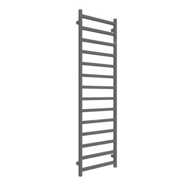 Grzejnik drabinkowy TERMA SIMPLE, podłączenie ZX, wym. 1680 x 500 mm, kolor błyszcząca szarość, moc 618W