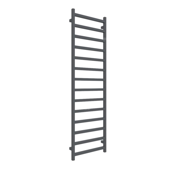 Grzejnik drabinkowy TERMA SIMPLE, podłączenie ZX, wym. 1680 x 500 mm, kolor czarny anodowy, moc 618W