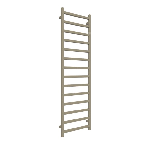 Grzejnik drabinkowy TERMA SIMPLE, podłączenie SX, wym. 1680 x 500 mm, kolor szary zółty RAL7034, moc 618W