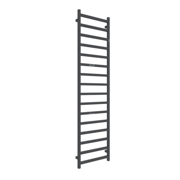 Grzejnik drabinkowy TERMA SIMPLE, podłączenie ZX, wym. 1920 x 500 mm, kolor metaliczna czerń, moc 707W