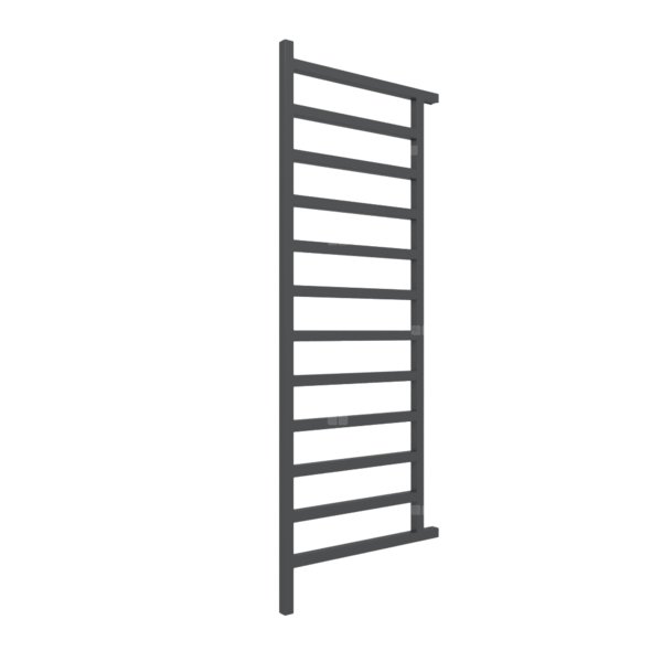 Grzejnik drabinkowy TERMA SIMPLE, podłączenie ZX, wym. 1515 x 500 mm, kolor metaliczna czerń, moc 529W