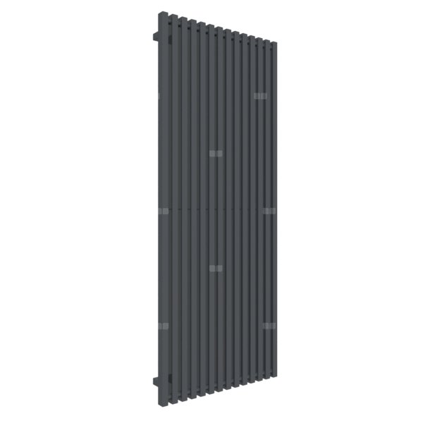 Grzejnik drabinkowy TERMA TRIGA, podłączenie PX, wym. 1700 x 680 mm, kolor szary antracytowy RAL7016, moc 1521W