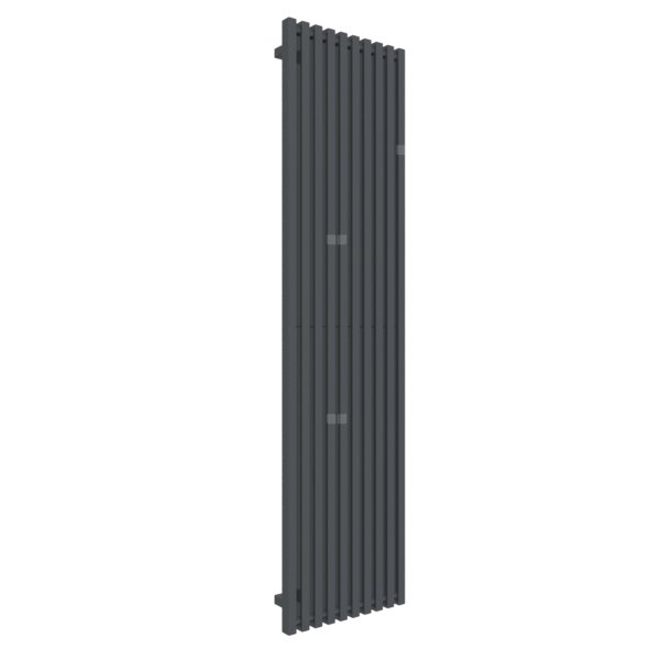 Grzejnik drabinkowy TERMA TRIGA, podłączenie ZX, wym. 1900 x 480 mm, kolor szary antracytowy RAL7016, moc 1202W