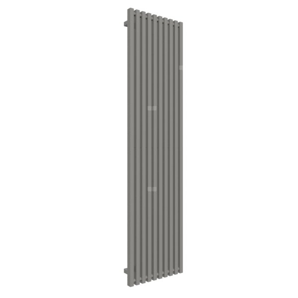 Grzejnik drabinkowy TERMA TRIGA, podłączenie YL, wym. 1900 x 480 mm, kolor ciemne aluminium metaliczny RAL9007, moc 1202W