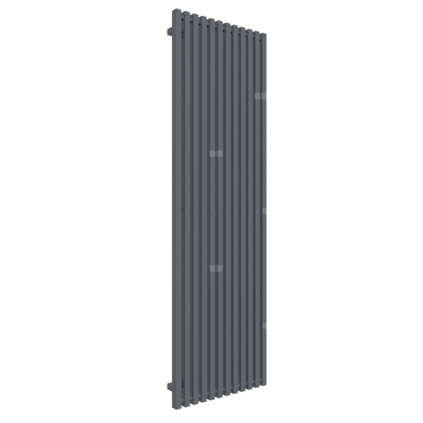 Grzejnik drabinkowy TERMA TRIGA, podłączenie ZX, wym. 1900 x 580 mm, kolor szary żelazowy RAL7011, moc 1442W