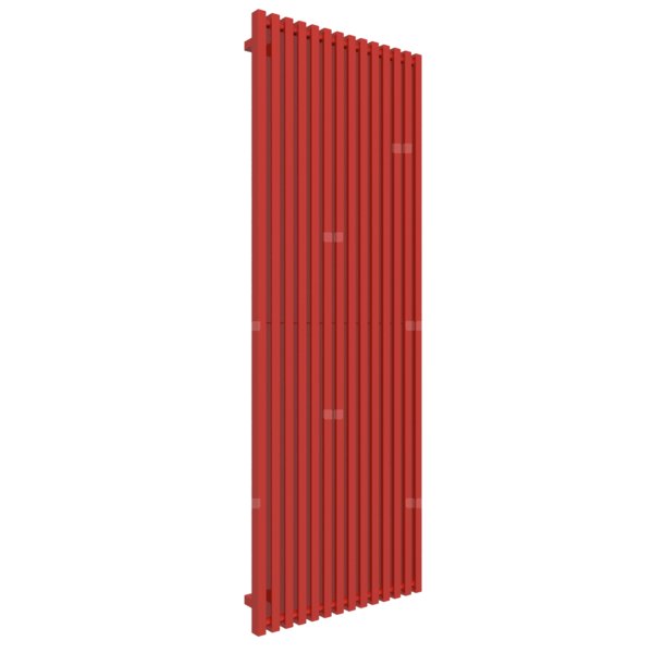 Grzejnik drabinkowy TERMA TRIGA, podłączenie YL, wym. 1900 x 680 mm, kolor czerwony drogowy RAL3020, moc 1682W