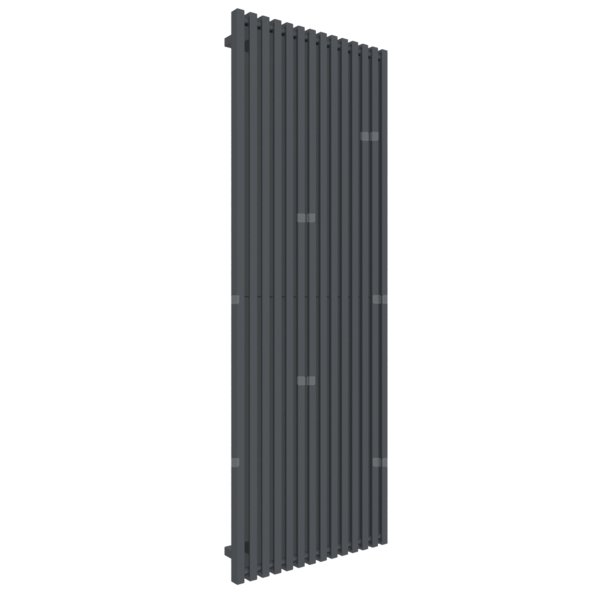 Grzejnik drabinkowy TERMA TRIGA, podłączenie YP, wym. 1900 x 680 mm, kolor szary antracytowy RAL7016, moc 1682W