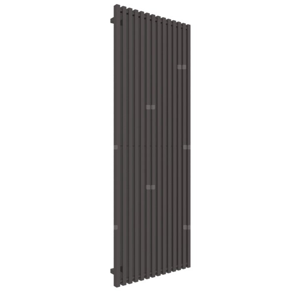 Grzejnik drabinkowy TERMA TRIGA, podłączenie ZX, wym. 1900 x 680 mm, kolor brązowy szary RAL8019, moc 1682W