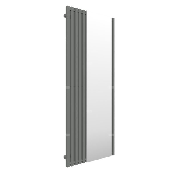 Grzejnik drabinkowy TERMA TRIGA M, podłączenie SX, wym. 1700 x 680 mm, kolor nowoczesna szarość, moc 646W