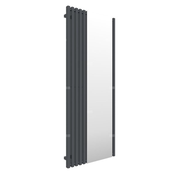 Grzejnik drabinkowy TERMA TRIGA M, podłączenie LX, wym. 1700 x 680 mm, kolor szary antracytowy RAL7016, moc 646W