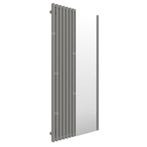 Grzejnik drabinkowy TERMA TRIGA M, podłączenie SX, wym. 1700 x 780 mm, kolor grafit, moc 850W