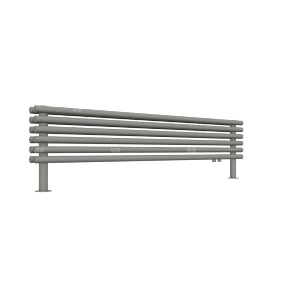 Grzejnik drabinkowy TERMA TUNE HSD, podłączenie YP, wym. 390 x 1400 mm, kolor grafit, moc 790W