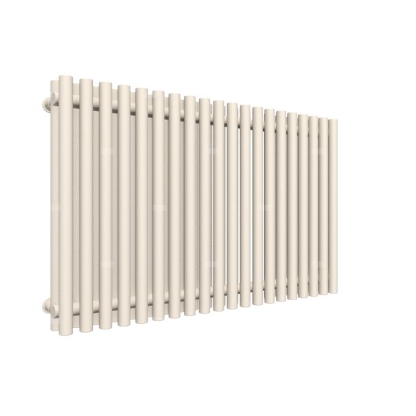 Grzejnik drabinkowy TERMA TUNE VWD, podłączenie ZX, wym. 600 x 990 mm, kolor biały kremowy RAL9001, moc 1209W