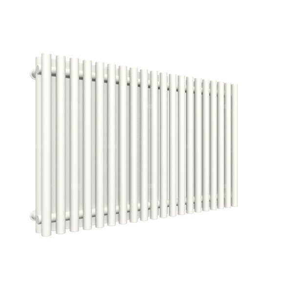 Grzejnik drabinkowy TERMA TUNE VWD, podłączenie YL, wym. 600 x 990 mm, kolor biały drogowy RAL9016, moc 1209W