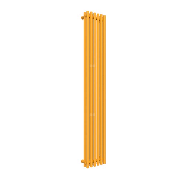 Grzejnik drabinkowy TERMA TUNE VWD, podłączenie ZX, wym. 1800 x 290 mm, kolor żółty sygnałowy RAL1003, moc 967W