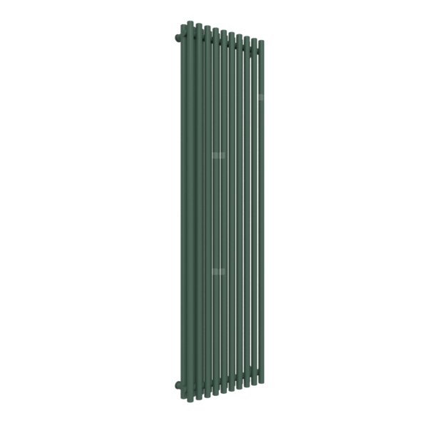 Grzejnik drabinkowy TERMA TUNE VWD, podłączenie ZX, wym. 1800 x 490 mm, kolor zielony sosnowy RAL6028, moc 1612W