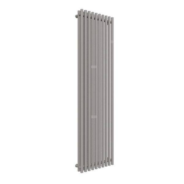 Grzejnik drabinkowy TERMA TUNE VWD, podłączenie Z8, wym. 1800 x 490 mm, kolor szary platynowy RAL7036, moc 1612W
