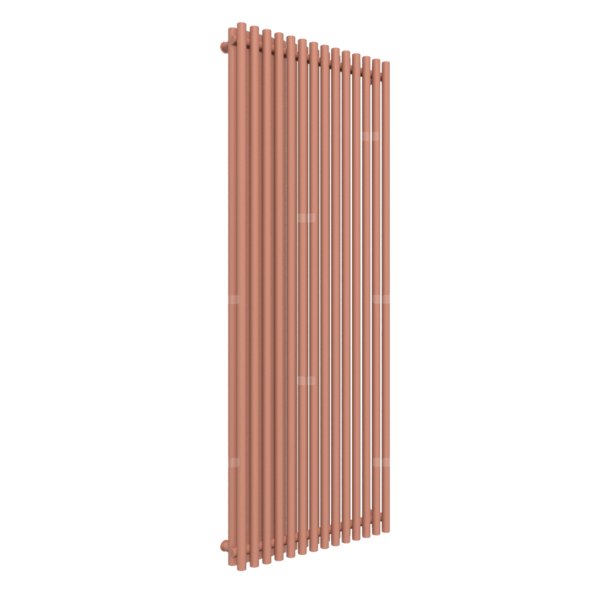 Grzejnik drabinkowy TERMA TUNE VWD, podłączenie ZX, wym. 1800 x 690 mm, kolor brudny różowy RAL3012, moc 2257W
