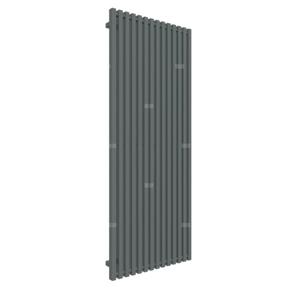 Grzejnik drabinkowy TERMA TRIGA, podłączenie YL, wym. 1700 x 680 mm, kolor metaliczny szary, moc 1521W