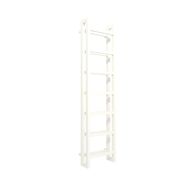 Grzejnik drabinkowy TERMA STAND, podłączenie SX, wym. 1610 x 400 mm, kolor biały drogowy RAL9016, moc 773W