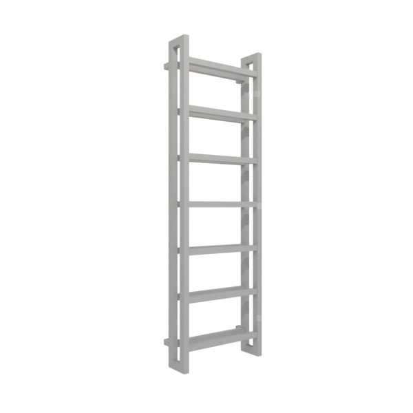 Grzejnik drabinkowy TERMA STAND, podłączenie SX, wym. 1610 x 500 mm, kolor zimowe niebo