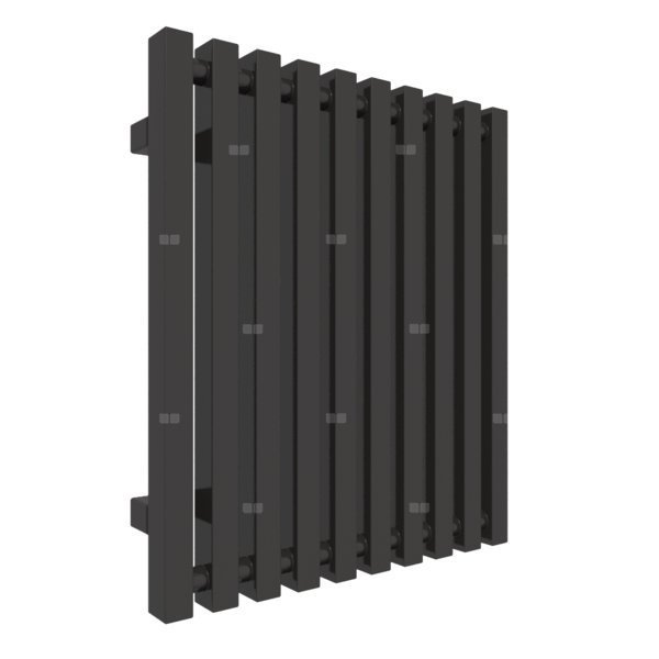Grzejnik drabinkowy TERMA TRIGA, podłączenie SX, wym. 560 x 480 mm, kolor heban, moc 356W