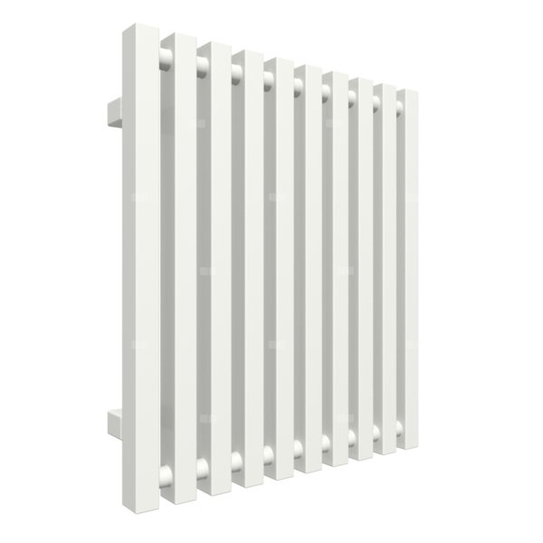 Grzejnik drabinkowy TERMA TRIGA, podłączenie SX, wym. 560 x 480 mm, kolor biały sygnałowy RAL9003, moc 356W