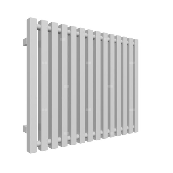 Grzejnik drabinkowy TERMA TRIGA, podłączenie YL, wym. 560 x 680 mm, kolor szary mleczny RAL7047, moc 504W