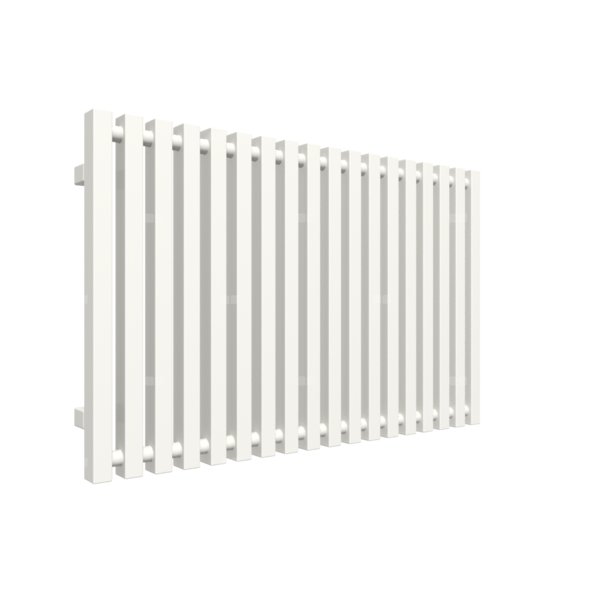 Grzejnik drabinkowy TERMA TRIGA, podłączenie O1, wym. 560 x 880 mm, kolor biały soft RAL9016, moc 652W