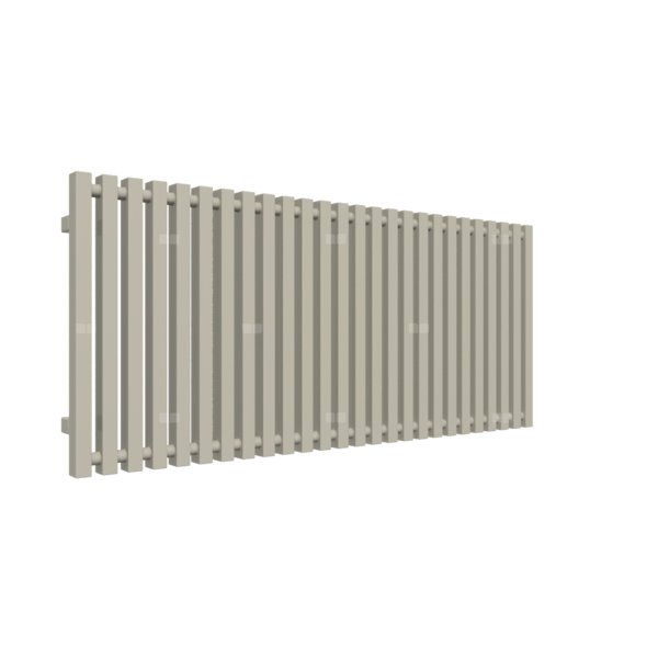 Grzejnik drabinkowy TERMA TRIGA, podłączenie VL, wym. 560 x 1280 mm, kolor szary beżowy RAL7032, moc 948W