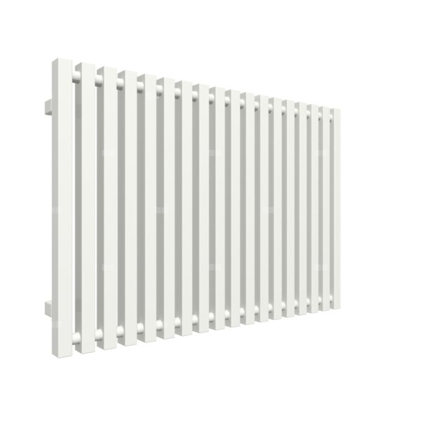 Grzejnik drabinkowy TERMA TRIGA, podłączenie VP, wym. 610 x 880 mm, kolor biała ściana, moc 717W