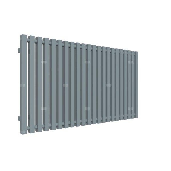Grzejnik drabinkowy TERMA TRIGA, podłączenie YP, wym. 610 x 1080 mm, kolor szary popielaty RAL7000, moc 880W
