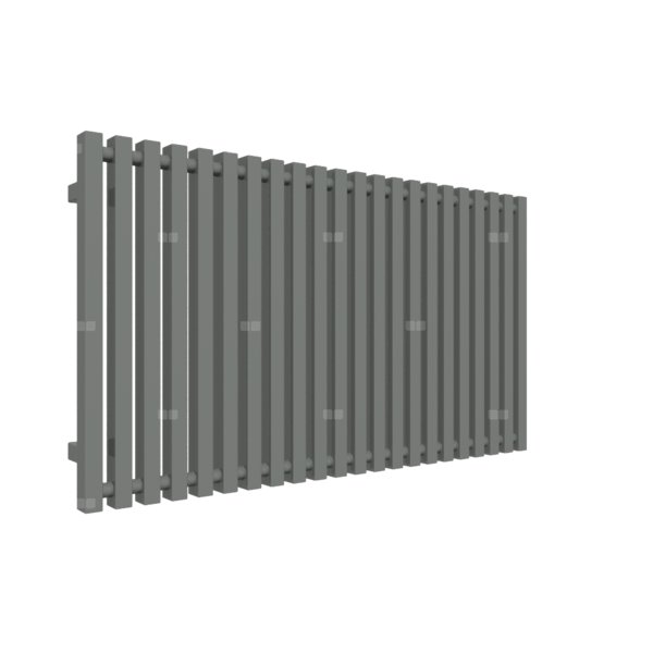 Grzejnik drabinkowy TERMA TRIGA, podłączenie SX, wym. 610 x 1080 mm, kolor nowoczesna szarość, moc 880W