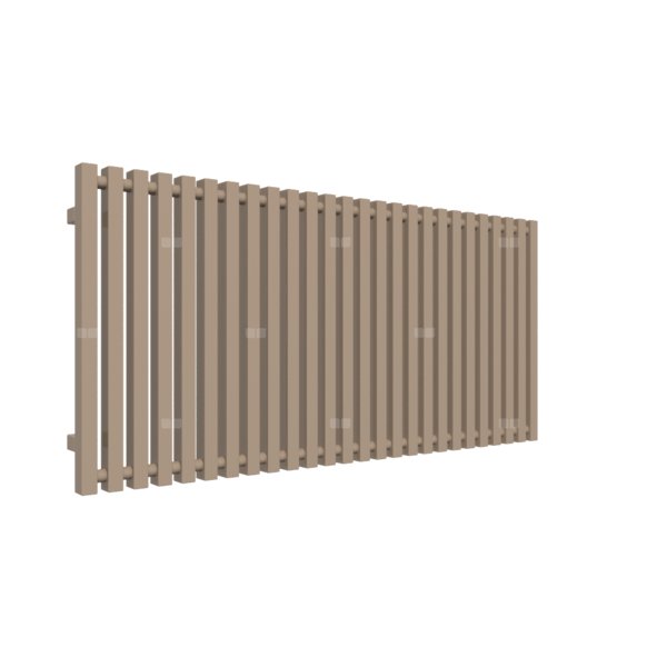 Grzejnik drabinkowy TERMA TRIGA, podłączenie YL, wym. 610 x 1280 mm, kolor jasna miedź, moc 1043W