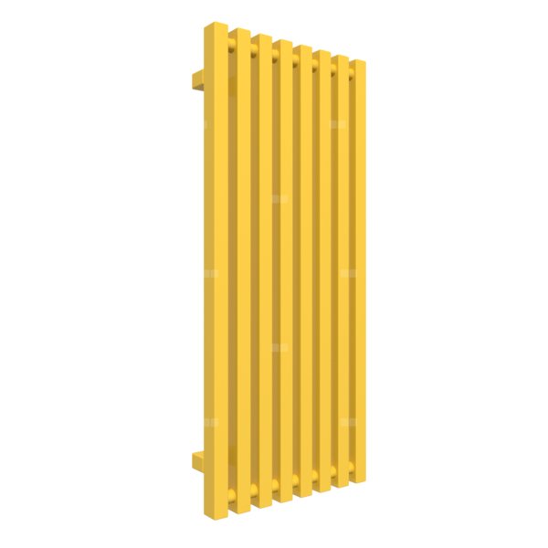 Grzejnik drabinkowy TERMA TRIGA, podłączenie SX, wym. 900 x 380 mm, kolor żółty cynkowy RAL1018, moc 459W