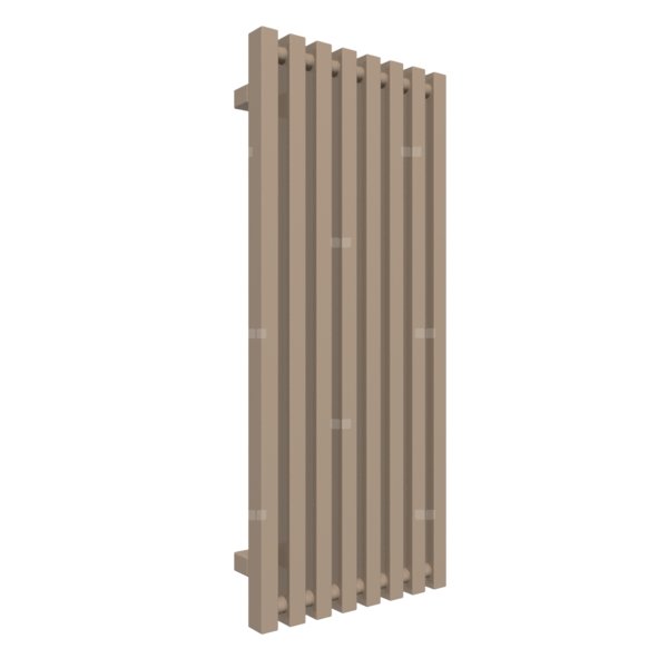 Grzejnik drabinkowy TERMA TRIGA, podłączenie Z1, wym. 900 x 380 mm, kolor kwarc, moc 459W