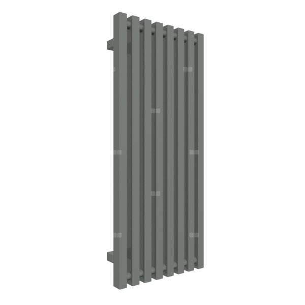 Grzejnik drabinkowy TERMA TRIGA, podłączenie ZX, wym. 900 x 380 mm, kolor nowoczesna szarość, moc 459W
