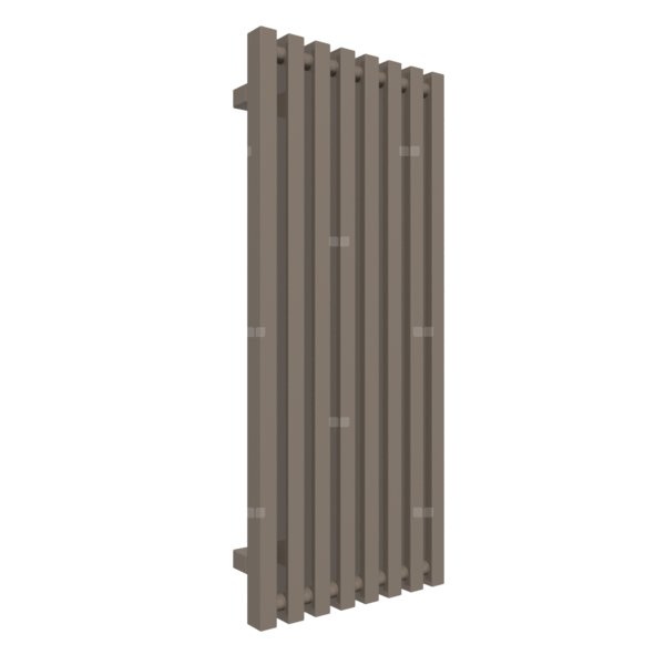 Grzejnik drabinkowy TERMA TRIGA, podłączenie Z8, wym. 900 x 380 mm, kolor szary beżowy RAL7006, moc 459W