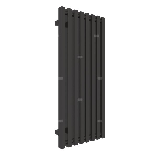 Grzejnik drabinkowy TERMA TRIGA, podłączenie PX, wym. 900 x 380 mm, kolor heban, moc 459W