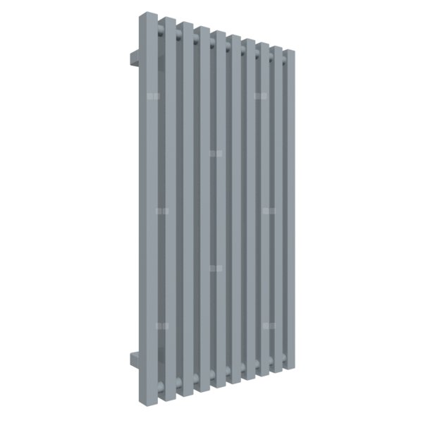 Grzejnik drabinkowy TERMA TRIGA, podłączenie ZX, wym. 900 x 480 mm, kolor szary stalowy RAL7001, moc 580W