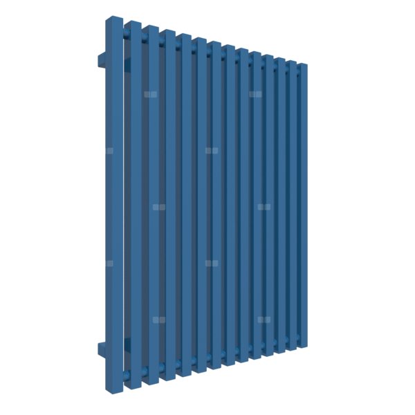 Grzejnik drabinkowy TERMA TRIGA, podłączenie PX, wym. 900 x 680 mm, kolor niebieski drogowy RAL5017, moc 821W