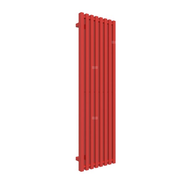Grzejnik drabinkowy TERMA TRIGA, podłączenie YL, wym. 1300 x 380 mm, kolor metaliczny czerwony, moc 652W