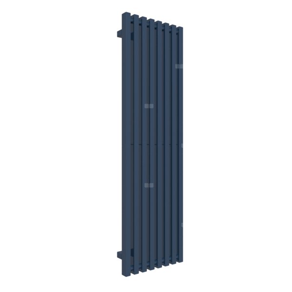 Grzejnik drabinkowy TERMA TRIGA, podłączenie ZX, wym. 1300 x 380 mm, kolor niebieski szafirowy RAL5003, moc 652W