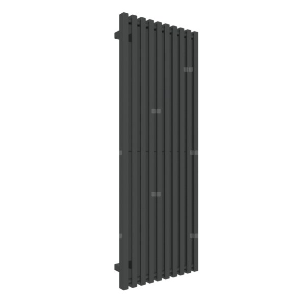 Grzejnik drabinkowy TERMA TRIGA, podłączenie ZX, wym. 1300 x 480 mm, kolor czarny RAL9011, moc 824W