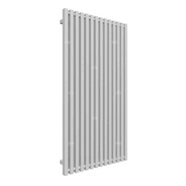 Grzejnik drabinkowy TERMA TRIGA, podłączenie YL, wym. 1300 x 680 mm, kolor srebrny mat, moc 1168W