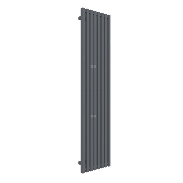 Grzejnik drabinkowy TERMA TRIGA, podłączenie ZX, wym. 1700 x 380 mm, kolor szary żelazowy RAL7011, moc 850W
