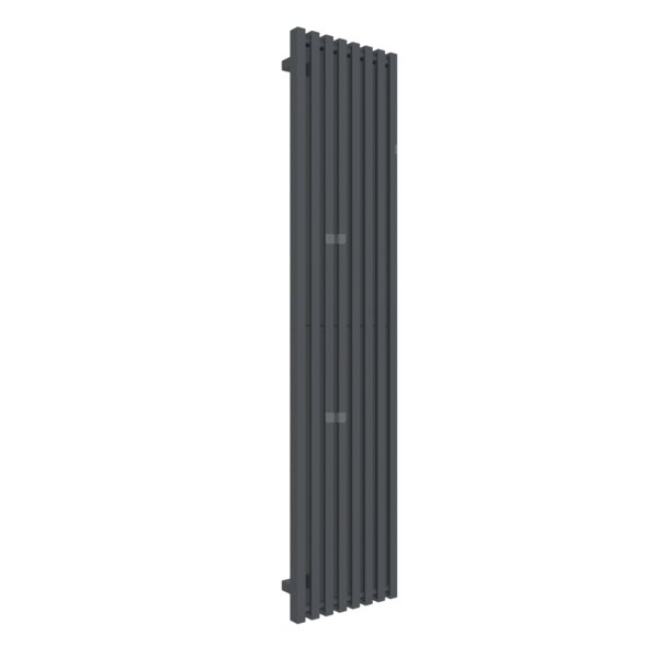 Grzejnik drabinkowy TERMA TRIGA, podłączenie YP, wym. 1700 x 380 mm, kolor szary antracytowy RAL7016, moc 850W