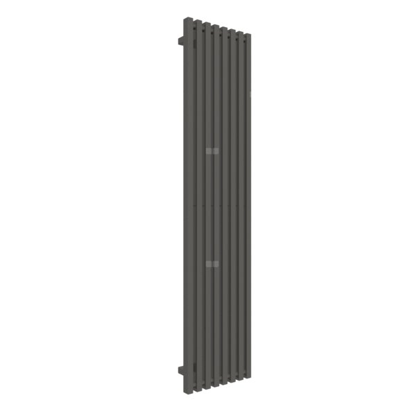 Grzejnik drabinkowy TERMA TRIGA, podłączenie ZX, wym. 1700 x 380 mm, kolor szary ciemny RAL7022, moc 850W
